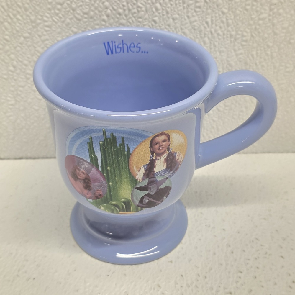Wishes Really Do Come True Judy Garland As Dorothy Wizard Of OZ Pedestal Mug